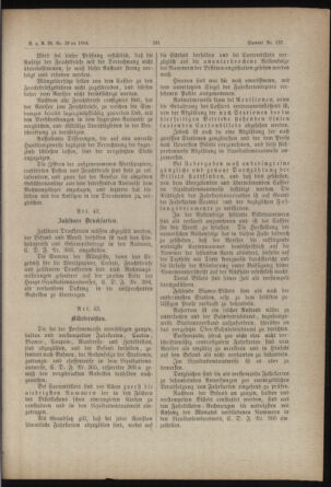 Verordnungs- und Anzeige-Blatt der k.k. General-Direction der österr. Staatsbahnen 18840612 Seite: 21