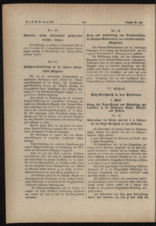 Verordnungs- und Anzeige-Blatt der k.k. General-Direction der österr. Staatsbahnen 18840612 Seite: 40