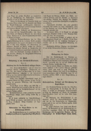 Verordnungs- und Anzeige-Blatt der k.k. General-Direction der österr. Staatsbahnen 18840612 Seite: 43