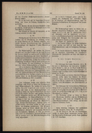 Verordnungs- und Anzeige-Blatt der k.k. General-Direction der österr. Staatsbahnen 18840612 Seite: 62