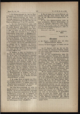 Verordnungs- und Anzeige-Blatt der k.k. General-Direction der österr. Staatsbahnen 18840614 Seite: 3