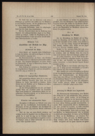 Verordnungs- und Anzeige-Blatt der k.k. General-Direction der österr. Staatsbahnen 18840616 Seite: 14