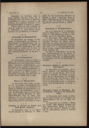 Verordnungs- und Anzeige-Blatt der k.k. General-Direction der österr. Staatsbahnen 18840617 Seite: 5