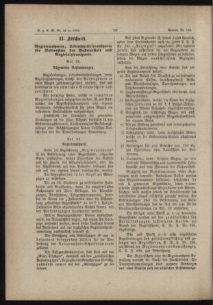 Verordnungs- und Anzeige-Blatt der k.k. General-Direction der österr. Staatsbahnen 18840619 Seite: 22