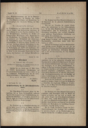 Verordnungs- und Anzeige-Blatt der k.k. General-Direction der österr. Staatsbahnen 18840624 Seite: 35