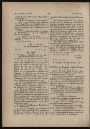 Verordnungs- und Anzeige-Blatt der k.k. General-Direction der österr. Staatsbahnen 18840624 Seite: 4