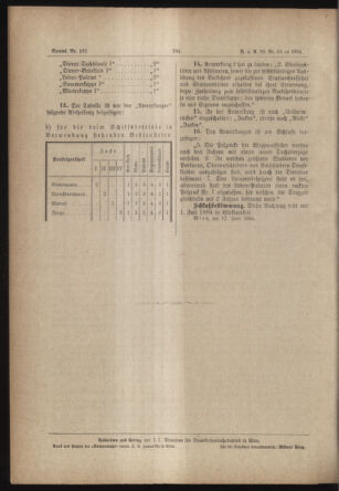 Verordnungs- und Anzeige-Blatt der k.k. General-Direction der österr. Staatsbahnen 18840624 Seite: 6