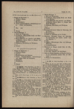 Verordnungs- und Anzeige-Blatt der k.k. General-Direction der österr. Staatsbahnen 18840628 Seite: 14