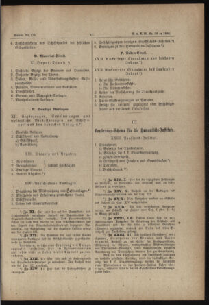 Verordnungs- und Anzeige-Blatt der k.k. General-Direction der österr. Staatsbahnen 18840628 Seite: 19