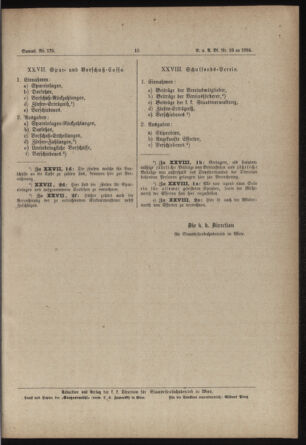 Verordnungs- und Anzeige-Blatt der k.k. General-Direction der österr. Staatsbahnen 18840628 Seite: 21