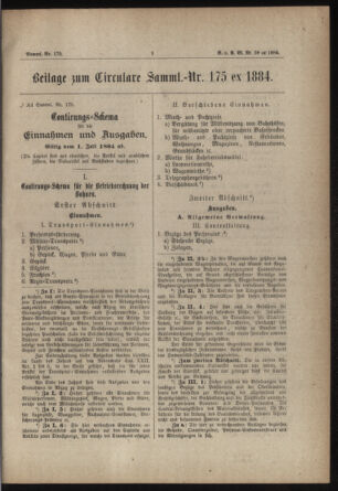 Verordnungs- und Anzeige-Blatt der k.k. General-Direction der österr. Staatsbahnen 18840628 Seite: 7