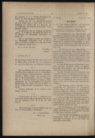 Verordnungs- und Anzeige-Blatt der k.k. General-Direction der österr. Staatsbahnen 18840701 Seite: 30