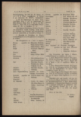 Verordnungs- und Anzeige-Blatt der k.k. General-Direction der österr. Staatsbahnen 18840701 Seite: 46