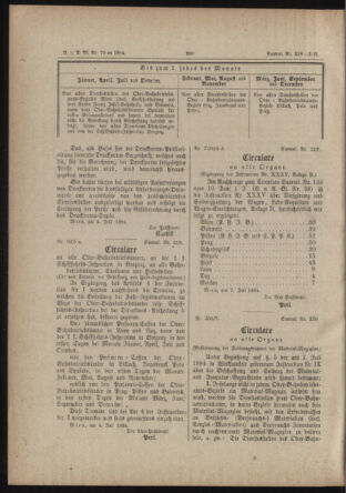 Verordnungs- und Anzeige-Blatt der k.k. General-Direction der österr. Staatsbahnen 18840709 Seite: 8