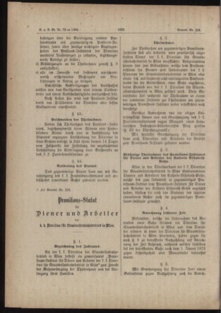 Verordnungs- und Anzeige-Blatt der k.k. General-Direction der österr. Staatsbahnen 18840714 Seite: 34