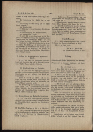 Verordnungs- und Anzeige-Blatt der k.k. General-Direction der österr. Staatsbahnen 18840715 Seite: 18