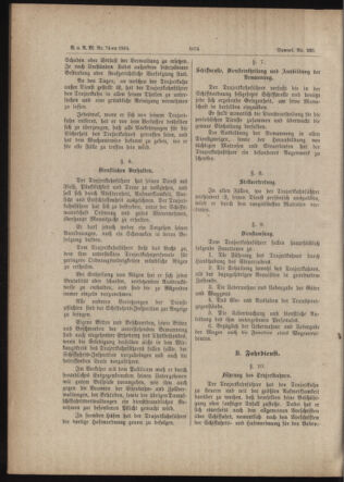 Verordnungs- und Anzeige-Blatt der k.k. General-Direction der österr. Staatsbahnen 18840715 Seite: 24