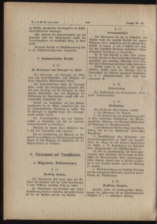 Verordnungs- und Anzeige-Blatt der k.k. General-Direction der österr. Staatsbahnen 18840715 Seite: 26