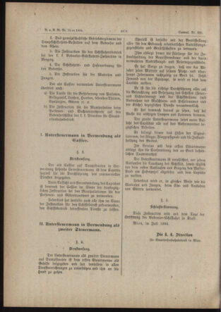 Verordnungs- und Anzeige-Blatt der k.k. General-Direction der österr. Staatsbahnen 18840715 Seite: 28