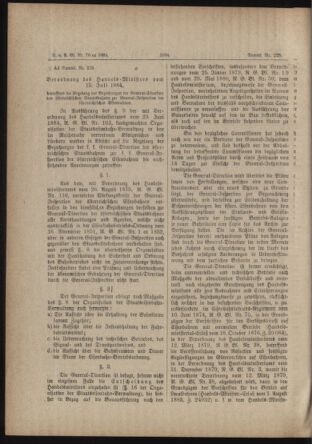 Verordnungs- und Anzeige-Blatt der k.k. General-Direction der österr. Staatsbahnen 18840718 Seite: 14