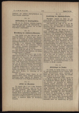 Verordnungs- und Anzeige-Blatt der k.k. General-Direction der österr. Staatsbahnen 18840729 Seite: 12