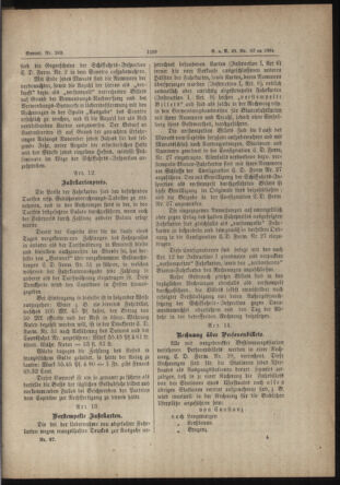 Verordnungs- und Anzeige-Blatt der k.k. General-Direction der österr. Staatsbahnen 18840729 Seite: 39