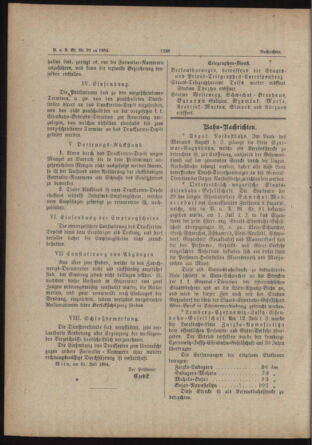 Verordnungs- und Anzeige-Blatt der k.k. General-Direction der österr. Staatsbahnen 18840808 Seite: 6