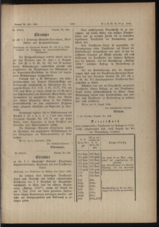 Verordnungs- und Anzeige-Blatt der k.k. General-Direction der österr. Staatsbahnen 18840913 Seite: 3