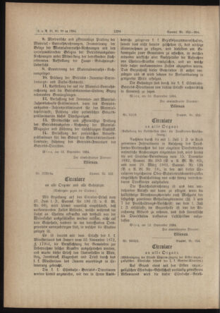 Verordnungs- und Anzeige-Blatt der k.k. General-Direction der österr. Staatsbahnen 18840920 Seite: 2