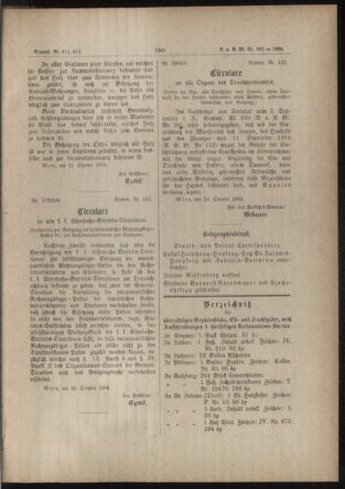 Verordnungs- und Anzeige-Blatt der k.k. General-Direction der österr. Staatsbahnen 18841025 Seite: 13