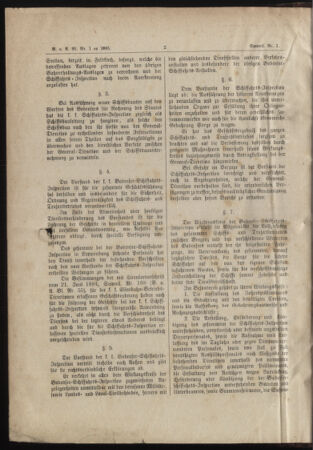 Verordnungs- und Anzeige-Blatt der k.k. General-Direction der österr. Staatsbahnen 18850111 Seite: 2