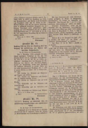 Verordnungs- und Anzeige-Blatt der k.k. General-Direction der österr. Staatsbahnen 18850119 Seite: 4