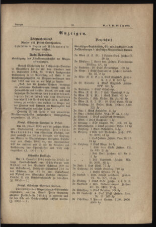 Verordnungs- und Anzeige-Blatt der k.k. General-Direction der österr. Staatsbahnen 18850119 Seite: 7