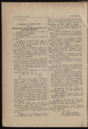 Verordnungs- und Anzeige-Blatt der k.k. General-Direction der österr. Staatsbahnen 18850121 Seite: 2