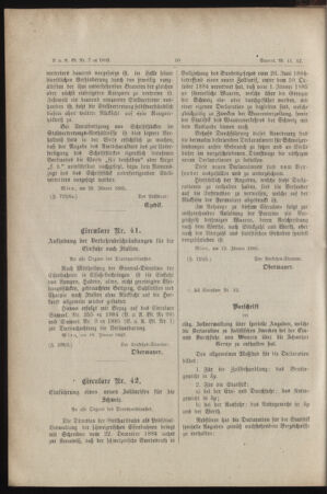 Verordnungs- und Anzeige-Blatt der k.k. General-Direction der österr. Staatsbahnen 18850203 Seite: 6