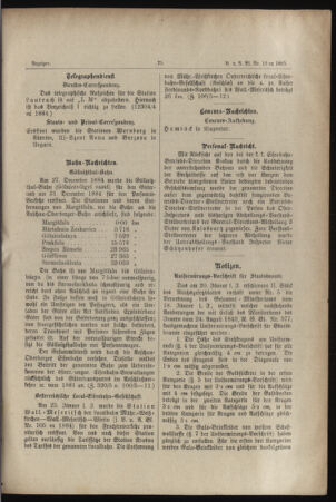 Verordnungs- und Anzeige-Blatt der k.k. General-Direction der österr. Staatsbahnen 18850212 Seite: 3