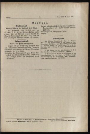 Verordnungs- und Anzeige-Blatt der k.k. General-Direction der österr. Staatsbahnen 18850220 Seite: 7