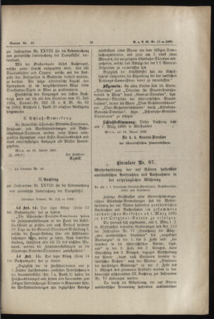 Verordnungs- und Anzeige-Blatt der k.k. General-Direction der österr. Staatsbahnen 18850221 Seite: 3