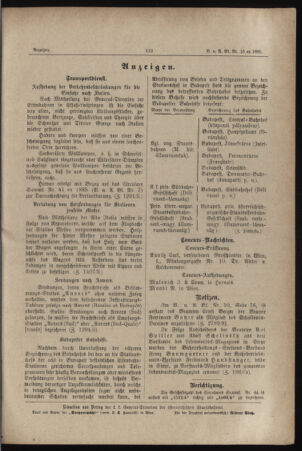 Verordnungs- und Anzeige-Blatt der k.k. General-Direction der österr. Staatsbahnen 18850228 Seite: 3