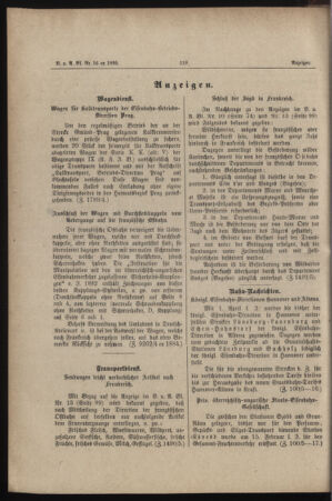 Verordnungs- und Anzeige-Blatt der k.k. General-Direction der österr. Staatsbahnen 18850307 Seite: 4