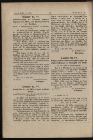 Verordnungs- und Anzeige-Blatt der k.k. General-Direction der österr. Staatsbahnen 18850314 Seite: 2