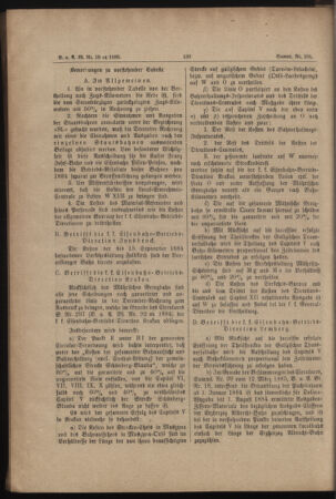 Verordnungs- und Anzeige-Blatt der k.k. General-Direction der österr. Staatsbahnen 18850321 Seite: 6