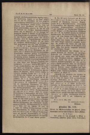 Verordnungs- und Anzeige-Blatt der k.k. General-Direction der österr. Staatsbahnen 18850405 Seite: 4