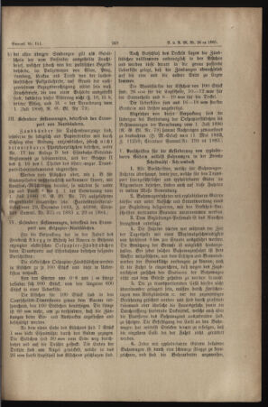 Verordnungs- und Anzeige-Blatt der k.k. General-Direction der österr. Staatsbahnen 18850420 Seite: 15