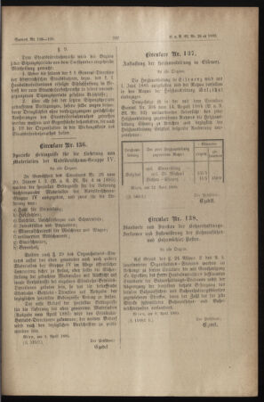 Verordnungs- und Anzeige-Blatt der k.k. General-Direction der österr. Staatsbahnen 18850420 Seite: 3