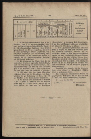 Verordnungs- und Anzeige-Blatt der k.k. General-Direction der österr. Staatsbahnen 18850522 Seite: 4