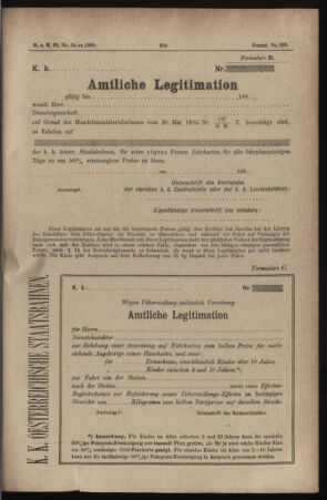 Verordnungs- und Anzeige-Blatt der k.k. General-Direction der österr. Staatsbahnen 18850523 Seite: 5