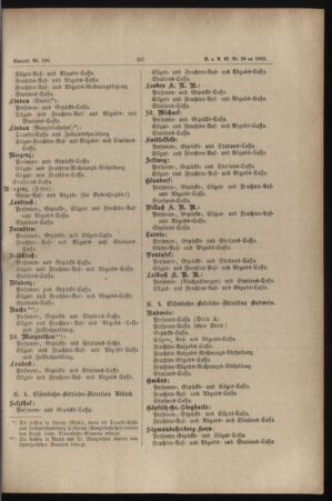 Verordnungs- und Anzeige-Blatt der k.k. General-Direction der österr. Staatsbahnen 18850606 Seite: 3