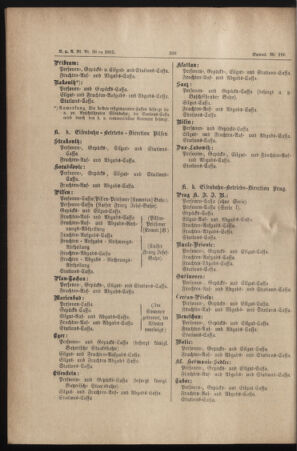 Verordnungs- und Anzeige-Blatt der k.k. General-Direction der österr. Staatsbahnen 18850606 Seite: 4