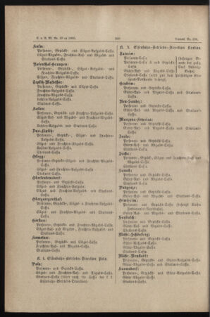 Verordnungs- und Anzeige-Blatt der k.k. General-Direction der österr. Staatsbahnen 18850606 Seite: 6